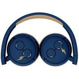 Harry Potter Draadloze Junior Koptelefoon - Blauw - Volumebegrenzing - Microfoon - Inklapbaar - Lange Speeltijd