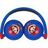 Super Mario - It's a Me - Draadloze Kinderkoptelefoon - Volumebegrenzing - Inklapbaar
