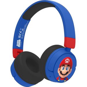 Super Mario - It's A Me - Draadloze Junior Koptelefoon - met Volumebegrenzing - Microfoon