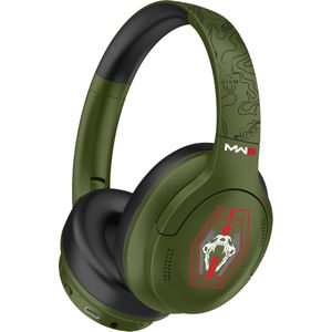 Call of Duty - bluetooth koptelefoon - active noise cancelling - microfoon - 30 uur speeltijd (olijfgroen)