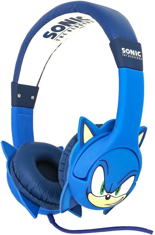 Sonic the Hedgehog - Kinderkoptelefoon - Blauw - Volumebegrenzing - Verstelbaar