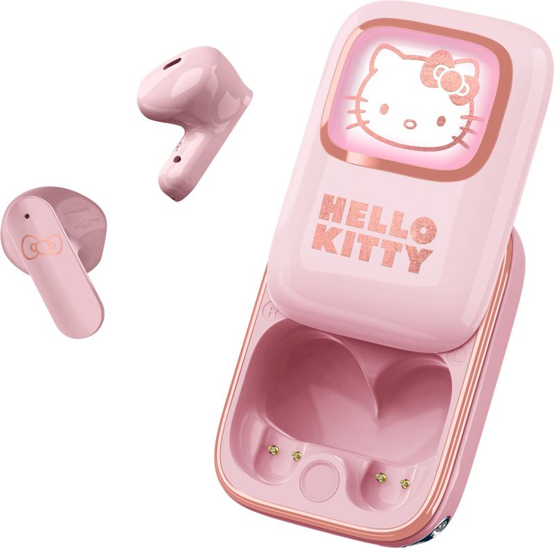 Hello Kitty - Draadloze Oordopjes - LED Verlichting - Oplaadcase - Touch Control - Bluetooth