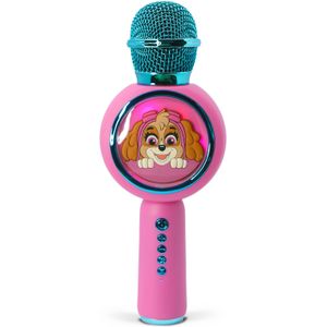 Paw Patrol Skye - PopSing karaoke microfoon - draadloos - LED verlichting - speaker - stemvervorming