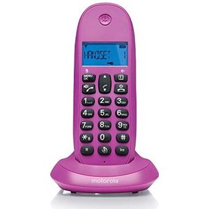 Draadloze telefoon Motorola C1001 Kleur Violet