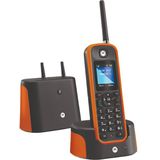 Motorola DECT O201 Draadloze Telefoon Zwart/Oranje