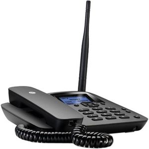 Motorola - FW200L - Huistelefoon - Zwart - LCD 2,2 inch