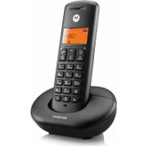 Motorola E201 DECT-telefoon Nummerherkenning Zwart