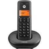 Motorola E201 DECT-telefoon Nummerherkenning Zwart