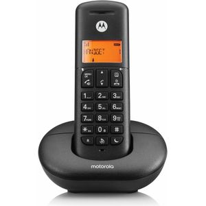 Motorola E201 DECT-telefoon Nummerherkenning Zwart