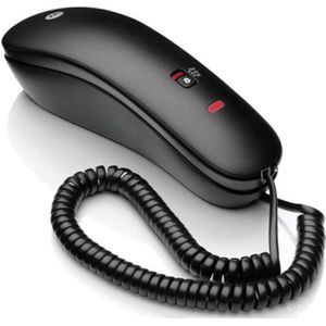 Motorola Ct50 Negro Teléfono Fijo Góndola Con Indicador Visual De Llamada Y 10 Teclas De Memoria