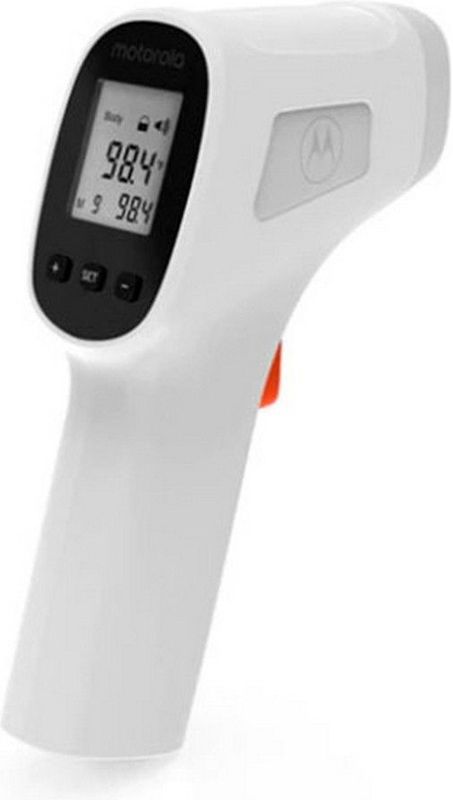MOTOROLA TE-93 l Digitale thermometer voor infrarood contactloze infraroodtechnologie l Eenvoudig te bedienen en snel af te lezen l Ideale babythermometer l Blauw