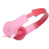 Motorola Sound Kinderkoptelefoon - MOTO JR200 PNK - Draadgebonden Koptelefoon - Volumebegrenzing tot 85dB - Audiosplitter - BPA-Vrij - Vanaf 3 Jaar