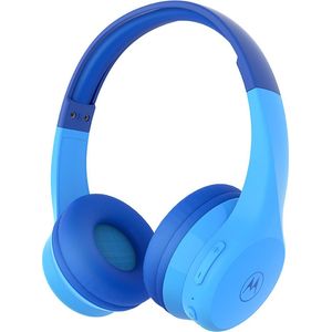 Motorola Sound Koptelefoon voor Kinderen - MOTO JR300 - Bluetooth - Volumebegrenzer - Blauw