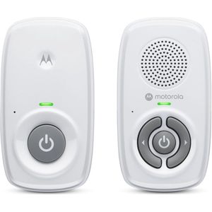 Motorola - AM21 - Babyfoon - Wit - Audio - Hooggevoelige Microfoon - ECO Modus