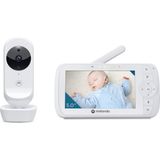 Motorola - VM35 - Video Babyfoon - Wit - 5-inch Scherm - Infrarood