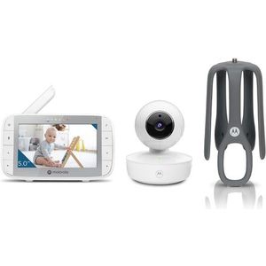 Motorola - VM55 - Babyfoon met Camera - Zwart - Draadloos - 5-inch Kleurendisplay