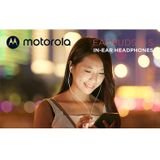 Motorola - Sound In-ear Koptelefoon - Zwart - Met Kabel - Built-in Microfoon