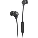 Motorola Sound Earbuds 3-S in-ear hoofdtelefoon met microfoon, anti-hoekkabel, diepe bas en ergonomisch ontwerp met comfortabele pasvorm, 3,5 mm, zwart