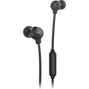 Motorola Sound In-ear koptelefoon 3-S - met Kabel - Built-in Microfoon - Zwart - Losse Oordopjes in S-M-L