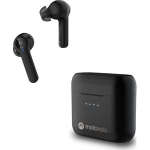 Motorola Draadloze Oordopjes - MOTOBUDS-S ANC - Bluetooth - ANC - Water- en Zweetbestendig - Touch- en Voice Control - 18-uur Afspeeltijd - Zwart