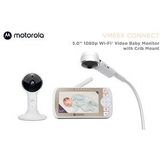Motorola - VM65X - Baby Videomonitor - Wit - 5 Inch 1080p Wi-Fi