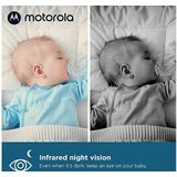 Motorola - VM75 - Babyfoon met Camera - Wit - Kunststof
