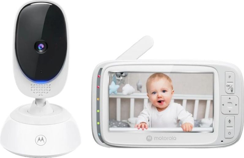 Motorola - VM75 - Babyfoon met Camera - Wit - Kunststof