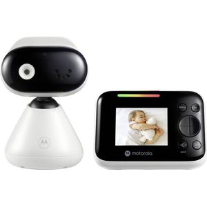 Motorola Baby Monitor met Camera 230V PIP1200 - Tweewegcommunicatie - Infrarood Nachtvisie - 300 M bereik - Wit