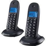 Motorola C1002CB+ Duo DECT Telefoon