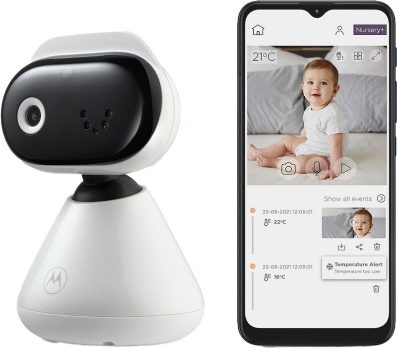 Motorola - Nursery PIP1000 - Bewakingscamera - HD - Wifi