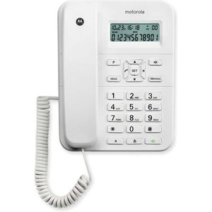 Motorola CT202 Analoge telefoon Nummerherkenning Wit