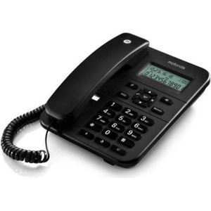 Motorola Ct202 Landline Phone Zwart One Size / EU Plug