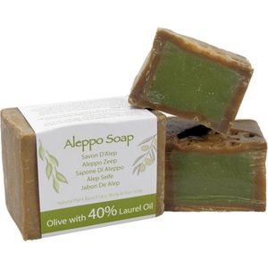 Groene Beer - Natuurlijk Traditionele Aleppo zeep met 40% Laurier olie