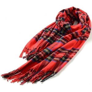 Sjaal -  Royal Stewart Tartan -  Schotse Ruit - super zacht en warm