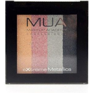 MUA Extreme Metallics Oogschaduw Palette - Glammed Up