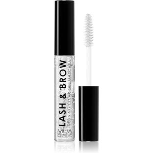 MUA Makeup Academy Lash & Brow transparante mascara voor Wimpers en Wenkbrauwen 9 ml