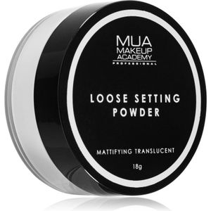 MUA Makeup Academy Professional Loose Powder 18 g Mattifying Translucent 18 g