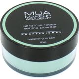MUA - Ultra-Fine Loose Setting Powder - Balancing Green - Kleurloos - 20g