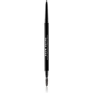 MUA Makeup Academy Brow Define zeer precies wenkbrauwpotlood met Borstel Tint Grey 0,3 gr