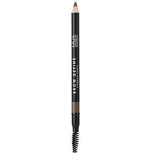 MUA Makeup Academy Brow Define Eyebrow Pencil Mid Brown