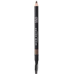 MUA Makeup Academy - Brow Define - Wenkbrauwpotlood - Tint Mid Brown - 1,2 g