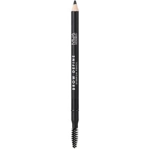MUA Makeup Academy - Brow Define - Wenkbrauwpotlood - Black - 1,2 gr
