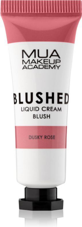 MUA Makeup Academy Blushed Liquid Blusher Vloeibare Blush Tint Dusky Rose 10 ml