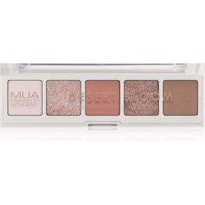 MUA Makeup Academy - Professional 5 Shade Palette - Oogschaduw Palette - Tint Desert Bloom - 3,8 gr