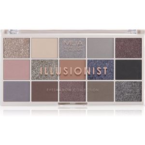 MUA Makeup Academy Professional 15 Shade Palette oogschaduw palette Tint Illusionist 12 g