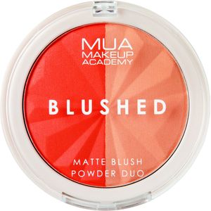 MUA Makeup Academy Matte Blush Powder Duo 8 g CLEMENTINE