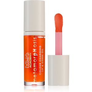 MUA Makeup Academy Metamorphosis Olie Lipgloss voor LIppen en Wangen geuren Oh Peachy (Peach) 7 ml