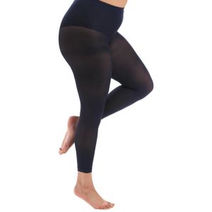 Pamela Mann - Plus Size - Voetloze Panty - Donkerblauw - 90 Denier