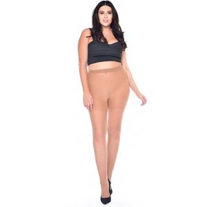 Panty - Beige - 30 Denier - Super Stretch - Extra Hoog Zitgedeelte