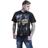 Spiral - Game Over - T-shirt - Zwart - 100% Katoen - Regular Pasvorm